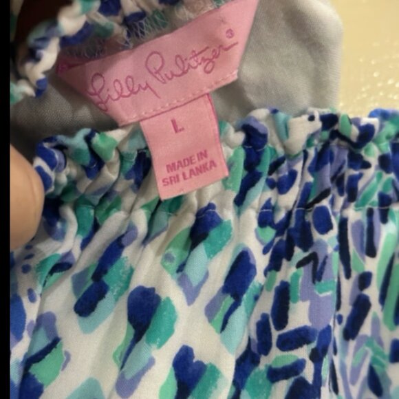 Lilly Pulitzer Nevie Off The Shoulder Dress - Picture 4 of 4